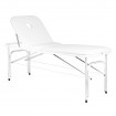 Skladací masážny stôl Komfort Profi ALU-710 biely